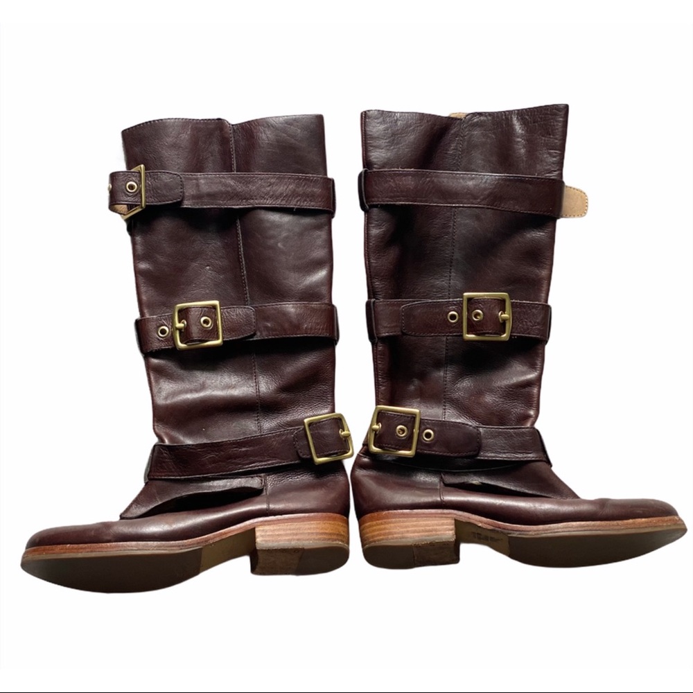 Coach knee high boots